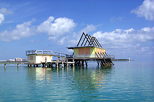 A frame stiltsville